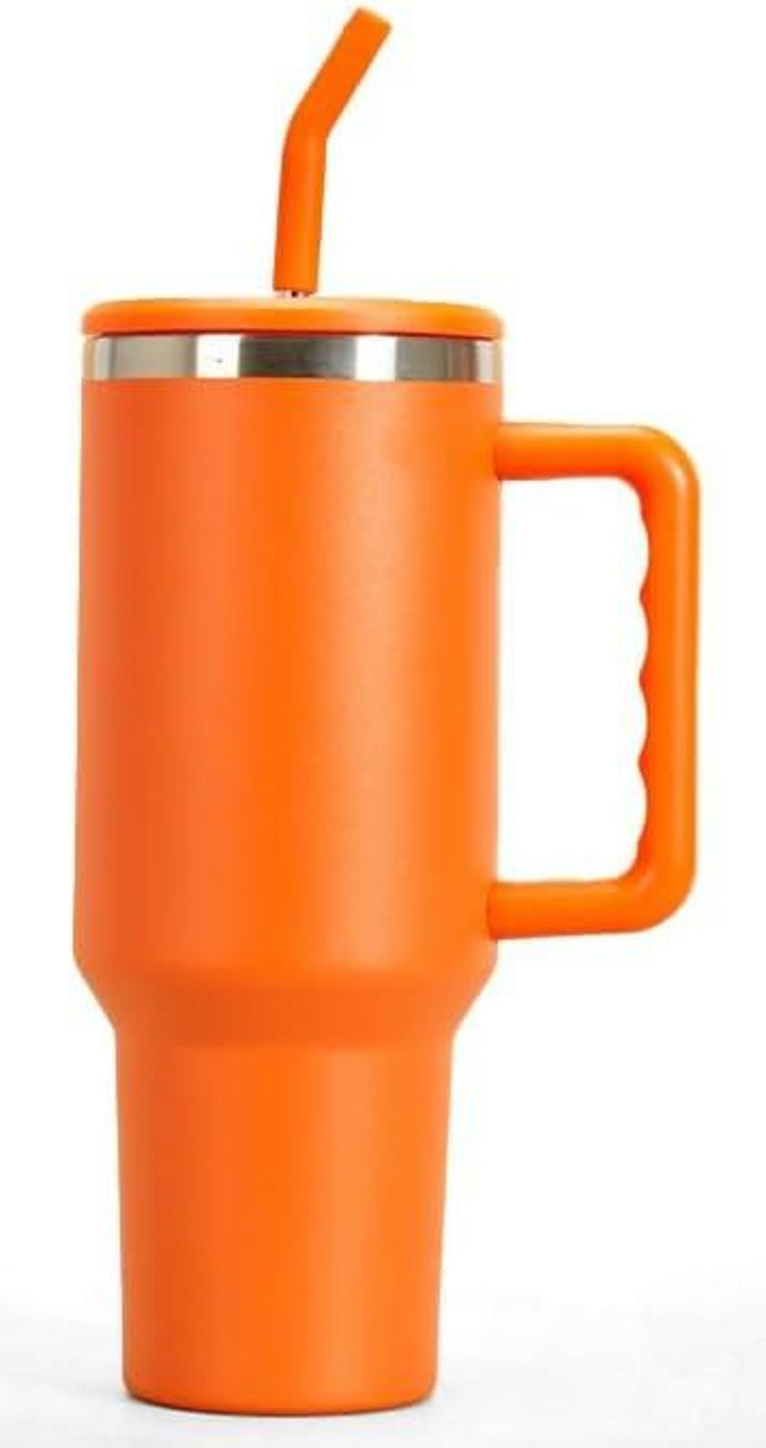 Thermobecher 40oz 1200ml Edelstahl Tragbar Getränke heiß kalt