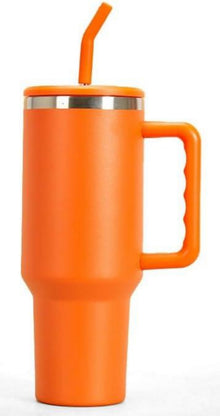 Thermobecher 40oz 1200ml Edelstahl Tragbar Getränke heiß kalt
