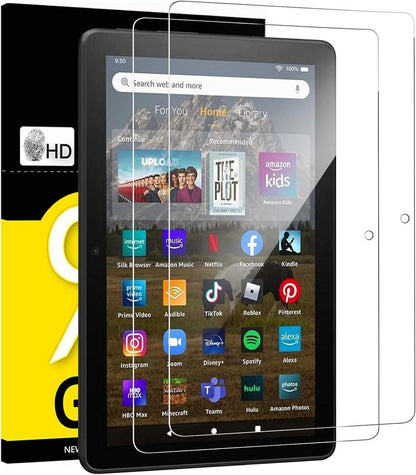 Panzer Schutz Glas Fire HD 8 2er Pack 9H Härte Ultra-klar