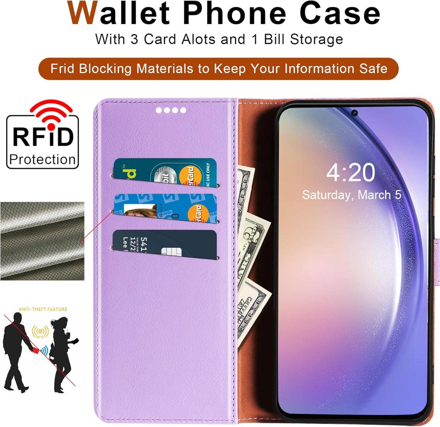 Samsung Galaxy A54 5G Handyhülle + Panzer Schutzglas Set