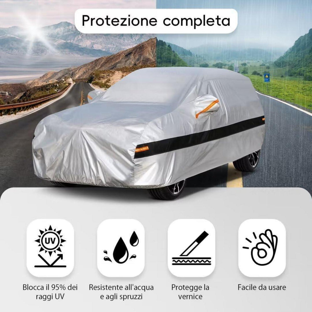 Autoabdeckung wasserdicht für Peugeot 2008 (2014-2023)