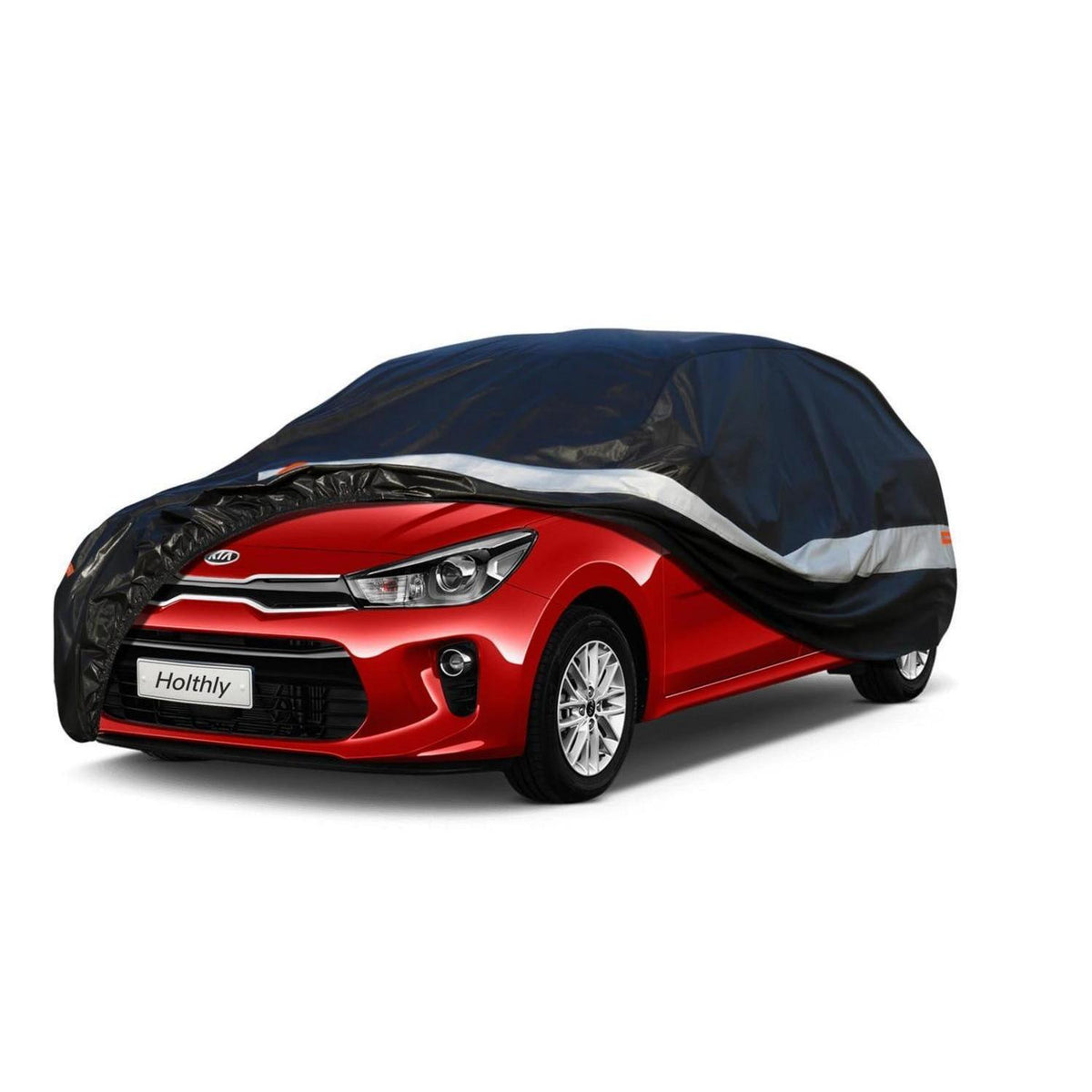 Autoabdeckung wasserdicht für Kia Rio (1999-2023) – 10 Schichten