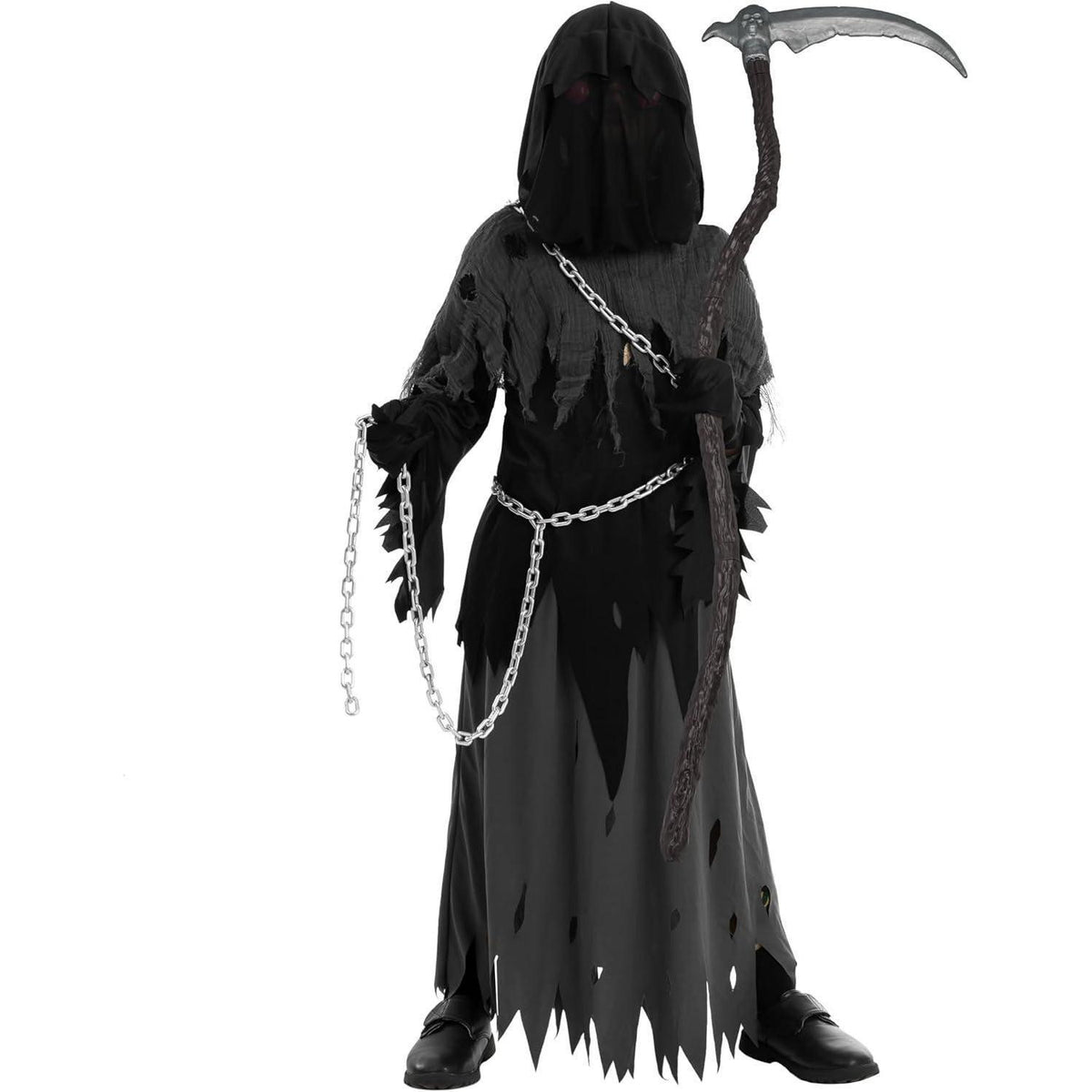 Sensenmann Kostüm Kinder Halloween Grim Reaper Boy Costume
