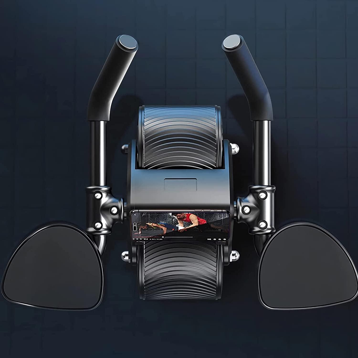 Automatic Abdominal Wheel Roller | 4D Bauchtrainer Schwarz