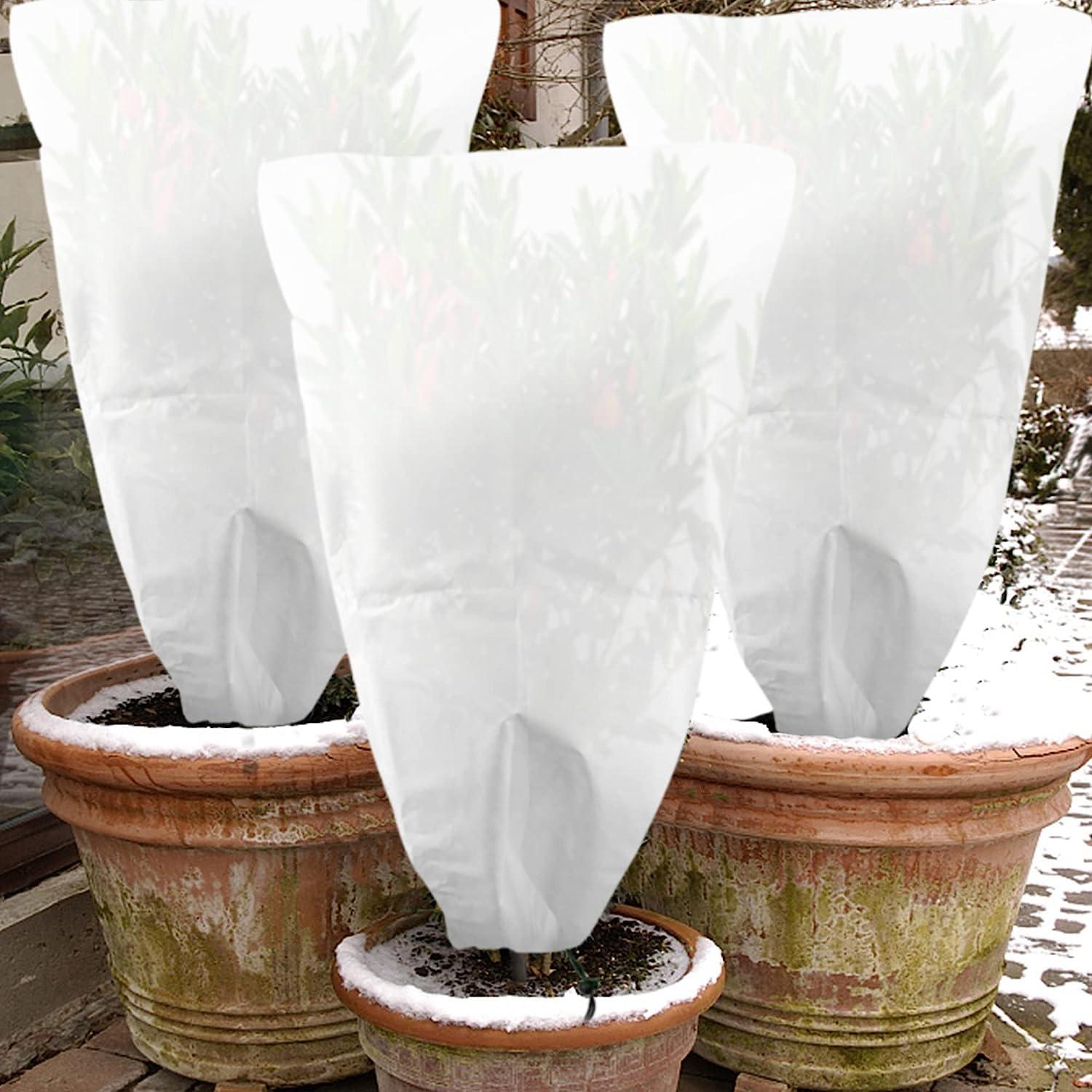Winterschutz Pflanzenabdeckung 3er Set Atmungsaktiv 120x80cm