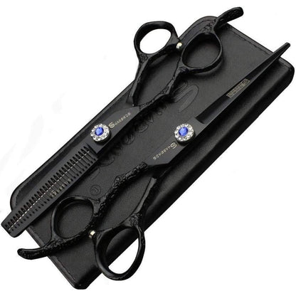 6 Zoll Friseurschere Set für Linke Hand – 2 Stück
