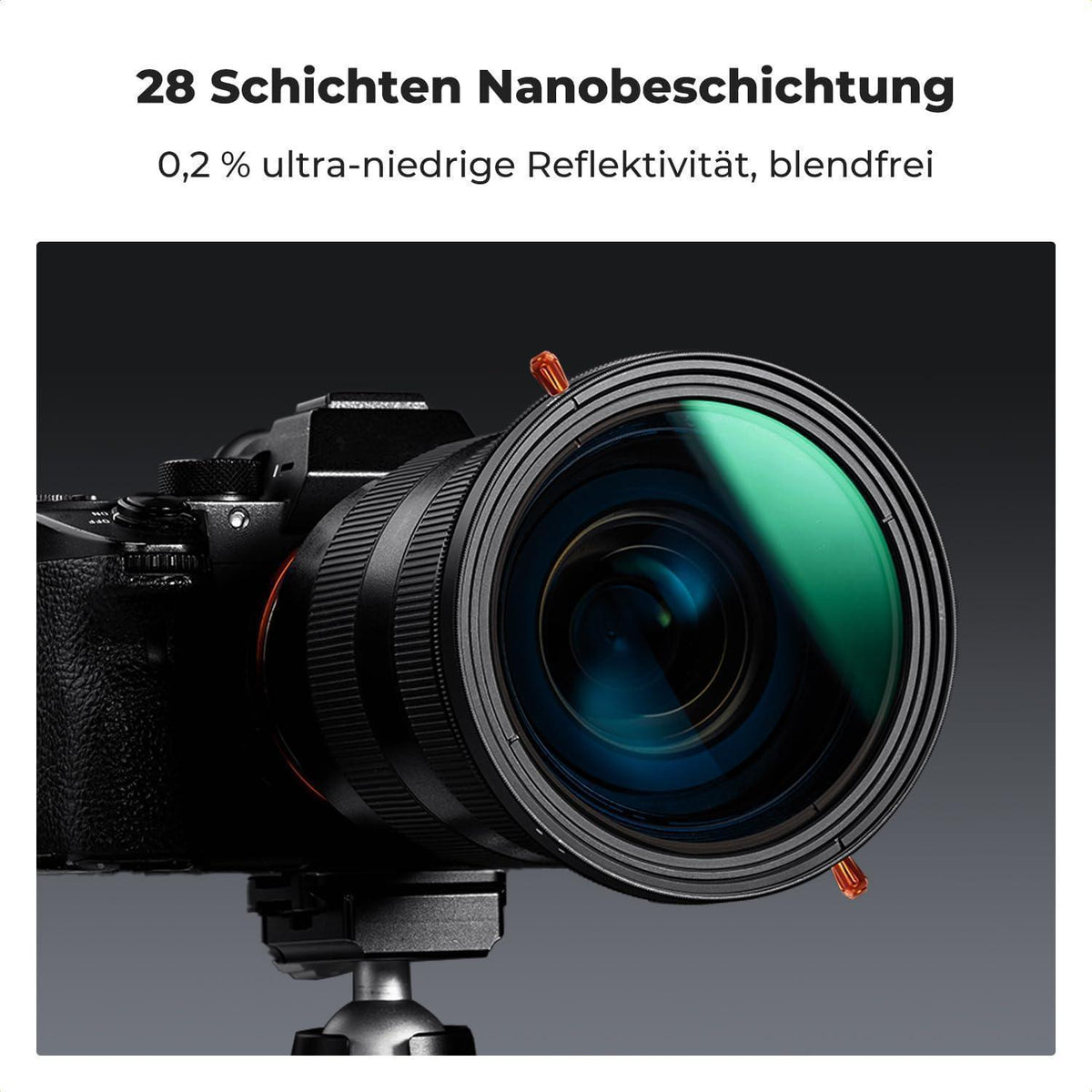Variabler ND & Polfilter 2-in-1 für Kamera