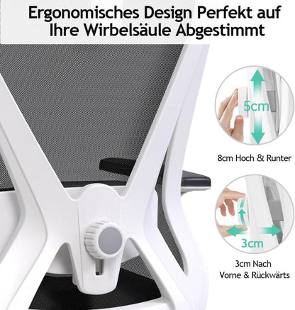 Ergonomischer Bürostuhl mit Verstellbarer