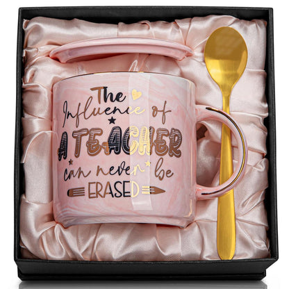 Marmor Tasse "Lehrer Wertschätzung" - 400ml Geschenk