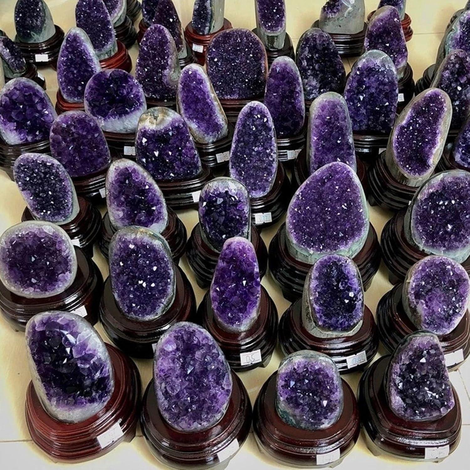 Amethyst-Cluster Hexerei Amethystkristalle Heilsteine