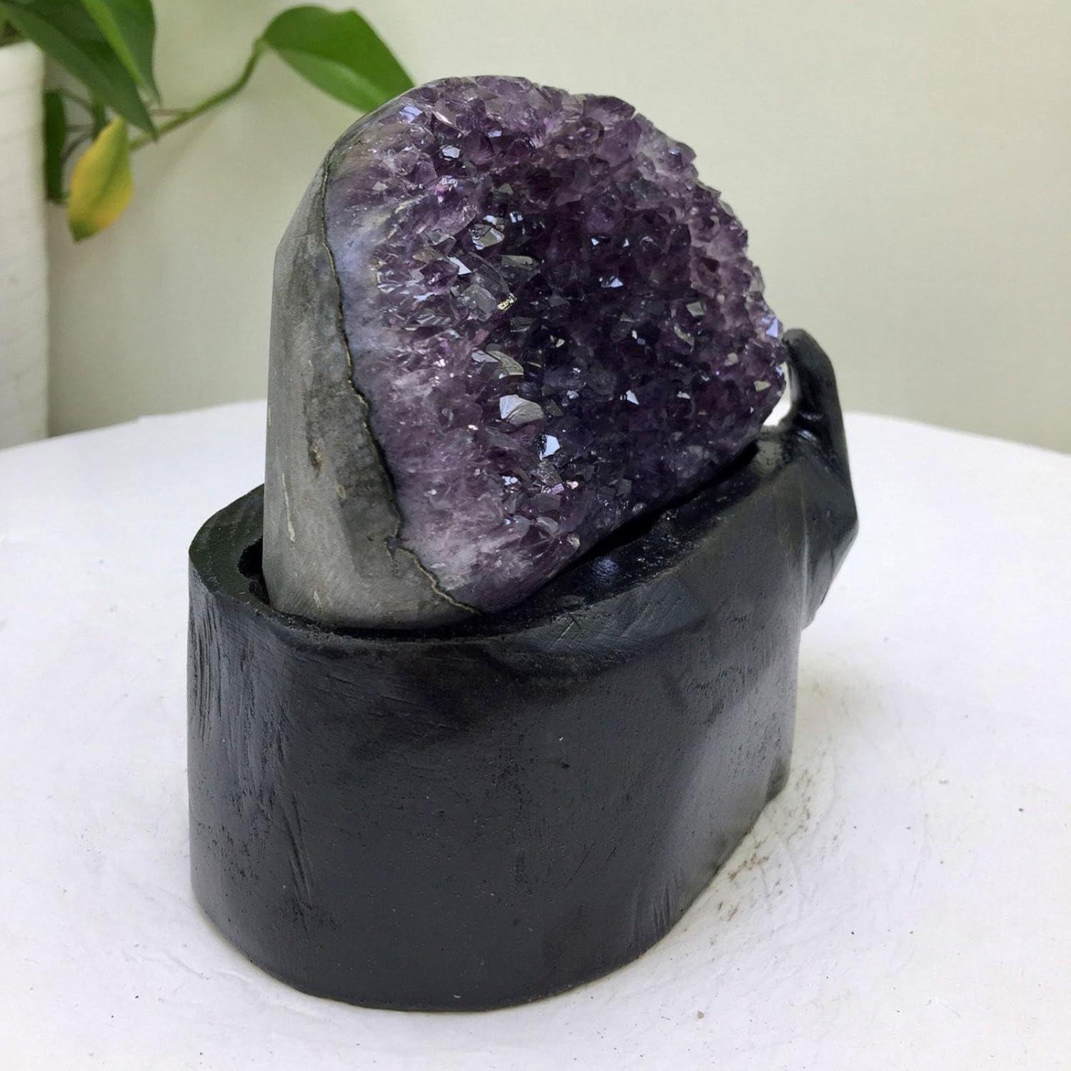 Amethyst Cluster 1,76 Pfund Natürliche Amethyst-Kristalle Hexerei Geode