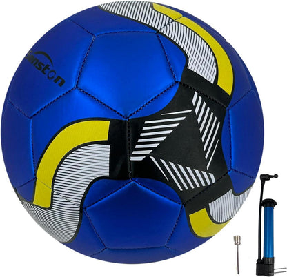 Fußball Training Ball 5 Weich Elastisch Match Training Senior Blau