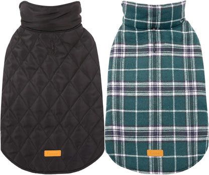 Hundemantel Winter Hundejacke Grosse Hunde Wasserdicht Warm Grün
