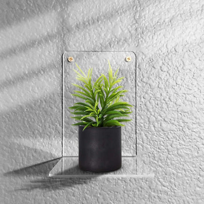 Transparente Acryl Buchstützen Set 8 Stück rutschfest Bücherregal Organizer