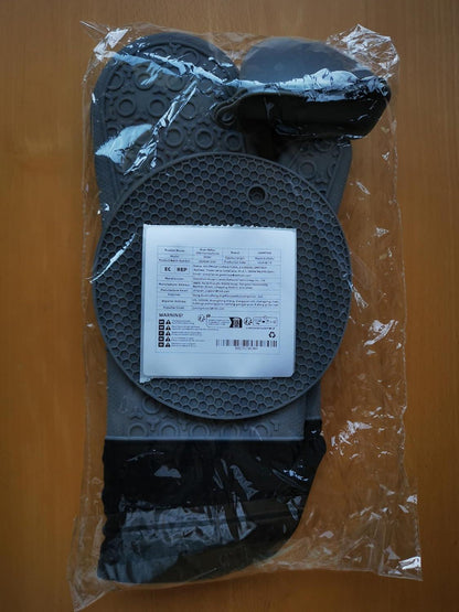 Ofenhandschuhe und Topflappen - Silikon Set, hitzebeständig, extra lang, rutschfest