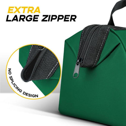 Werkzeugtasche 44x25x29cm 1680D Polyester 6 Multi-Taschen Grün 17 Zoll