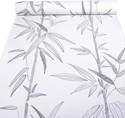 Selbstklebende Tapete Wandpapier Blume PVC Vinyl Bambus 44X300cm