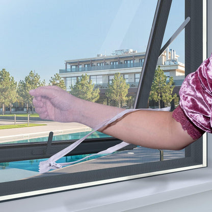 Dachfenster Fliegengitter mit Reißverschluss – 2er Set, 130x150cm