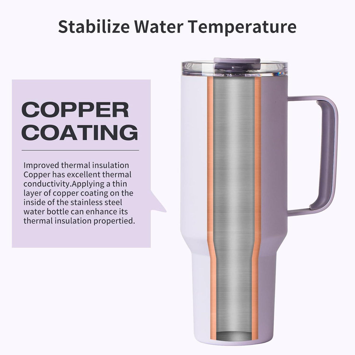 Blackube 1200ml Trinkbecher mit Deckel Strohhalm BPA-frei Auslaufsicher Metall