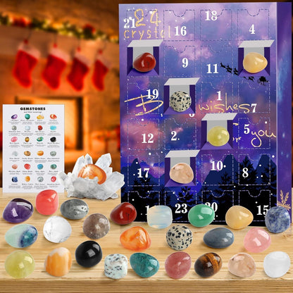 Adventskalender 2026 Kristalle Mineralien Edelsteine für