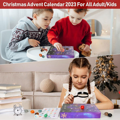 Adventskalender 2026 Kristalle Mineralien Edelsteine für