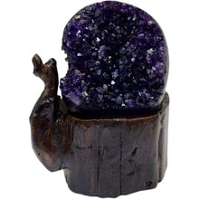 Natürliche Amethyst-Kristallcluster 2,2 Pfund Uruguay-Geoden