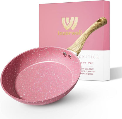 Antihaft Bratpfanne 28cm Induktion Granit Beschichtung PFOA-frei