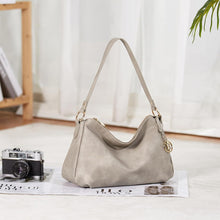 Damen Schultertasche PU Leder Hobo Handtasche