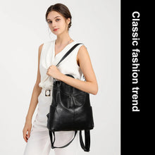Rucksack Damen Klein Anti Diebstahl Vegan Leder