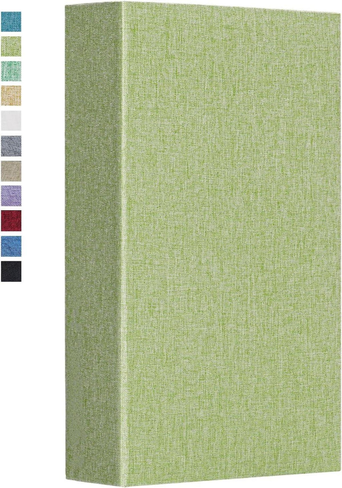 Einsteck-Fotoalbum 10x15 Fotobuch 300 Schwarze Seiten Groß Kapazität