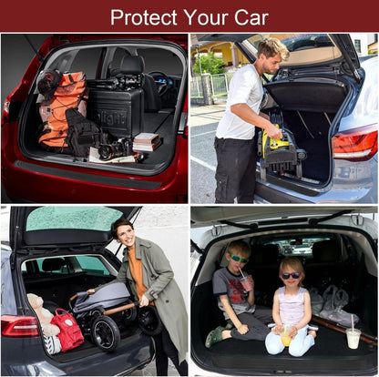 Stoßstangenschutz Gummi Schwarz 90CM für SUV Auto Schutz