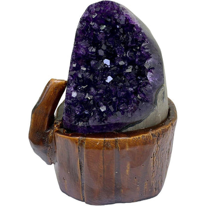 Natürlicher Amethyst-Cluster 3,75 Pfund für Hexerei