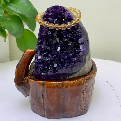 Natürlicher Amethyst-Cluster 3,75 Pfund für Hexerei