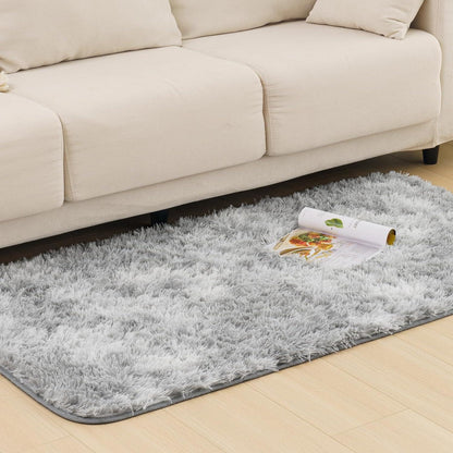 Hochflor Shaggy Teppich Langflor Schlafzimmer Wohnzimmer 80x150