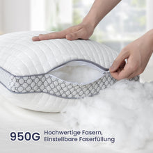 BedStory 40x80 Kopfkissen Set Verstellbare Faserfüllung