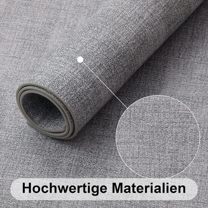 Homaxy Tischsets abwaschbar 6er Set Platzset Leder rutschfest