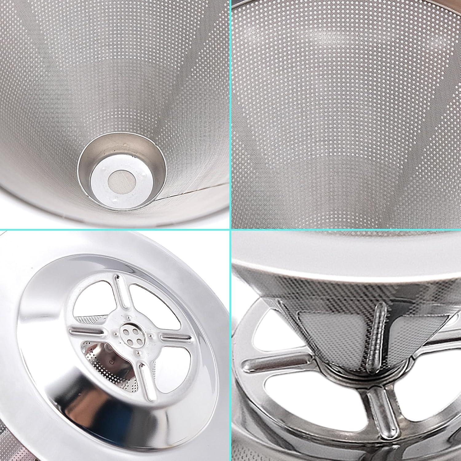 Edelstahl Kaffeefilter pour over Papierlos & nachhaltig