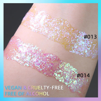 Prreal Glitter Gel Sequins Shimmer Purple Eyeshadow