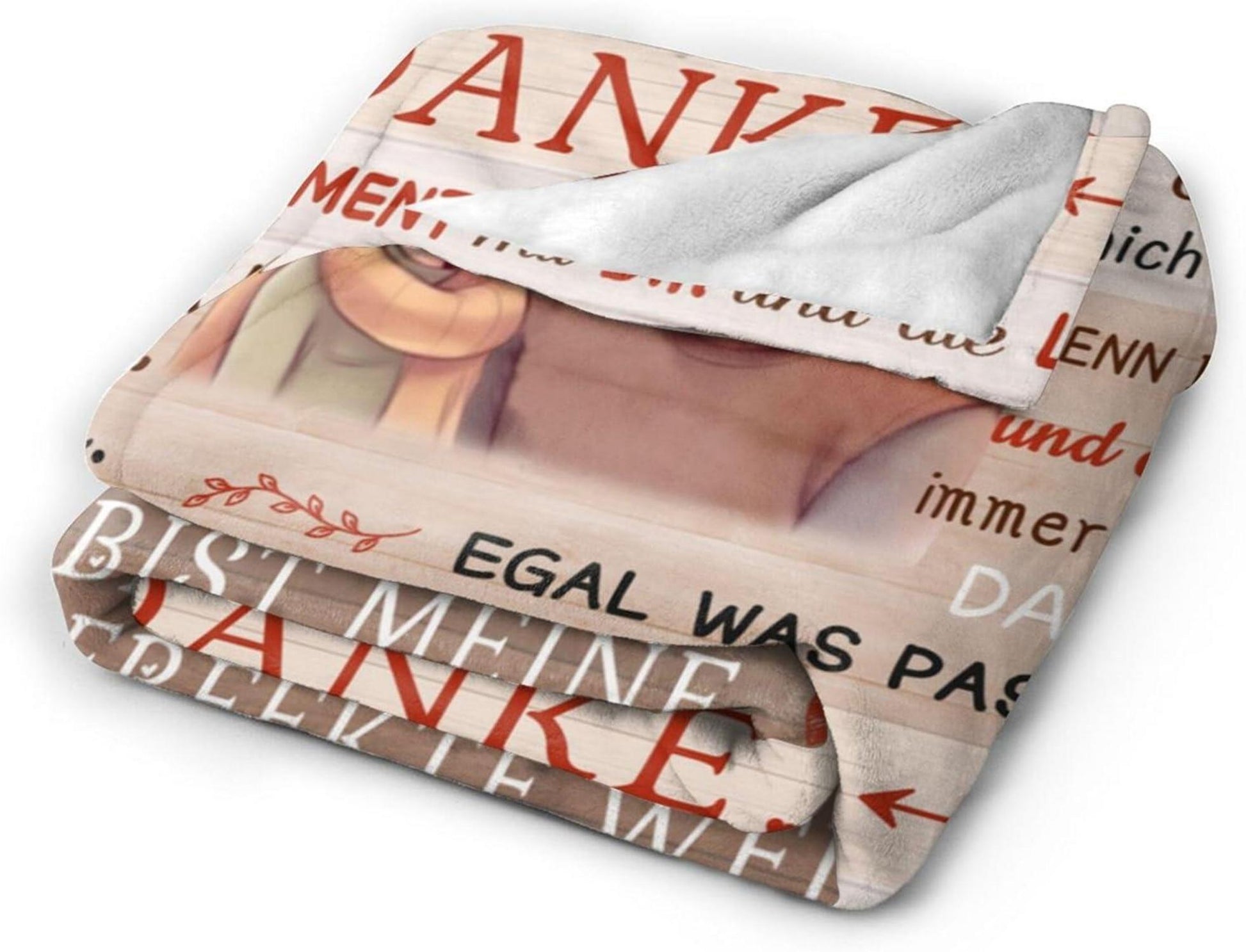 Ich Liebe Dich Decke Partner Geschenk Valentinstag Jahrestag 130x150cm