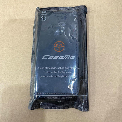 Handyhülle Samsung Galaxy A51 4G Leder Klapphülle Schwarz RFID