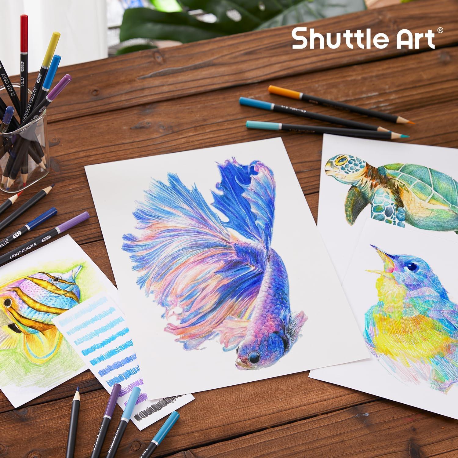 36er Shuttle Art Buntstifte Set Meereslandschaft Malen Zeichnen Kinder
