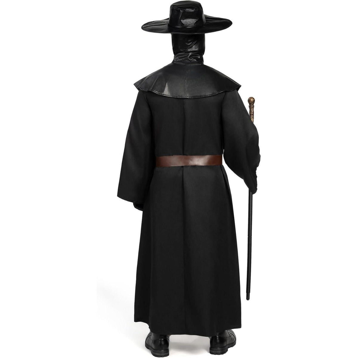 Herren Pestarzt Kostüm Set mit Maske und Zubehör