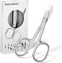 Profi Nagelschere aus Edelstahl Gebogene Schneide Hautschere