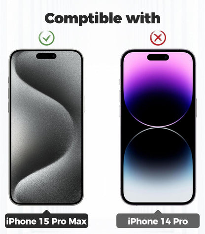 Handykette kompatibel mit iPhone 15 Pro Max Transparente