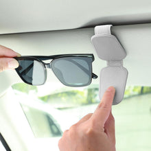 TIESOME Sonnenbrillenhalter für Auto-Sonnenblende Leder