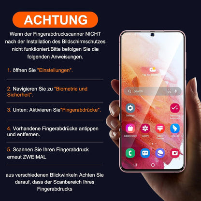 Schutzfolie Samsung Galaxy S21 5G Panzer Schutz Glas 3er Pack