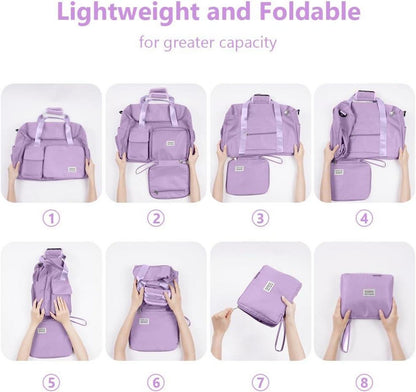 Flintronic 36L Faltbare Reisetasche Wasserdicht für Herren Damen