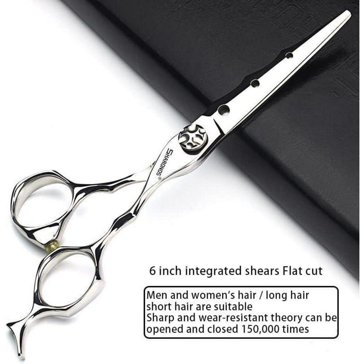Professionelle Friseurschere 6 Zoll 440C Edelstahl Set