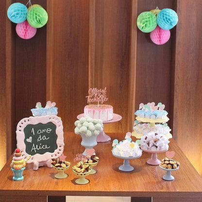 Glitzer Deko 13. Geburtstag Mädchen Teenager Cupcake Toppers
