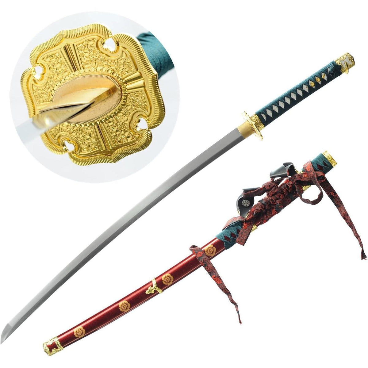 Samuraischwert Katana 103cm – Handgeschliffener Stahl, scharf